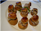vol au vents with bacon and mushrooms